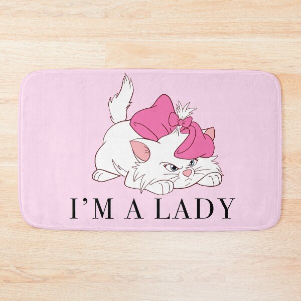 Item preview, cute baby white angry kitty with pink bows designed and sold by Narniax.