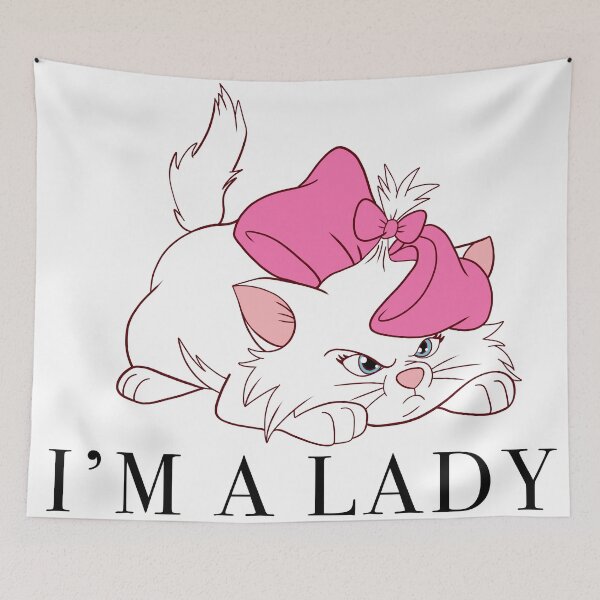 Item preview, cute baby white angry kitty with pink bows designed and sold by Narniax.