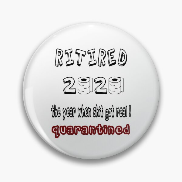 Item preview, Retired 2020 Quarantined Retirement Gift  designed and sold by AnimaLovers.