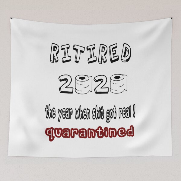 Item preview, Regalo de retiro en cuarentena jubilado 2020 designed and sold by AnimaLovers.