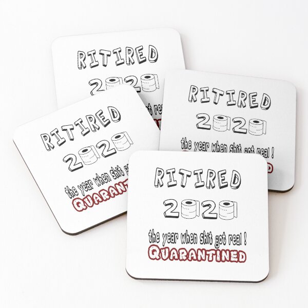 Item preview, Regalo de retiro en cuarentena jubilado 2020 designed and sold by AnimaLovers.