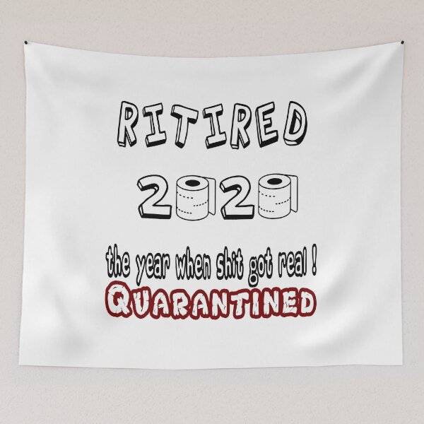 Item preview, Regalo de retiro en cuarentena jubilado 2020 designed and sold by AnimaLovers.