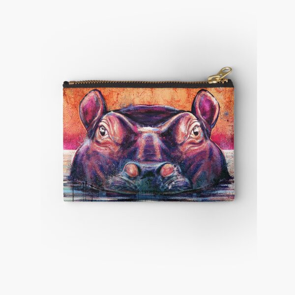 Item preview, Hippo taking a bath designed and sold by lucasottomuller.