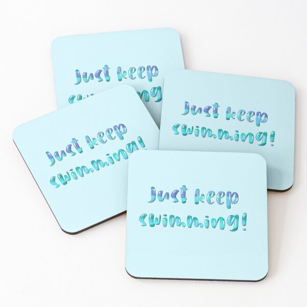 Item preview, Just keep swimming designed and sold by Pickle-Lily.