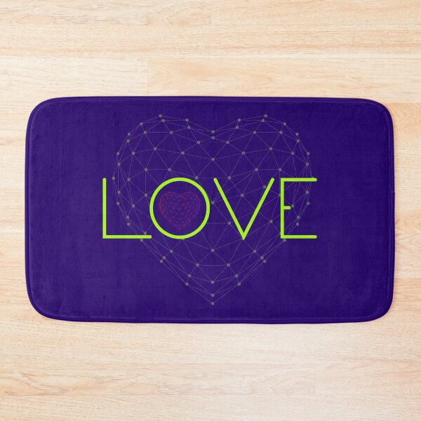 Item preview, Heart Dot Matrix in Purple And Red designed and sold by Serro Design.