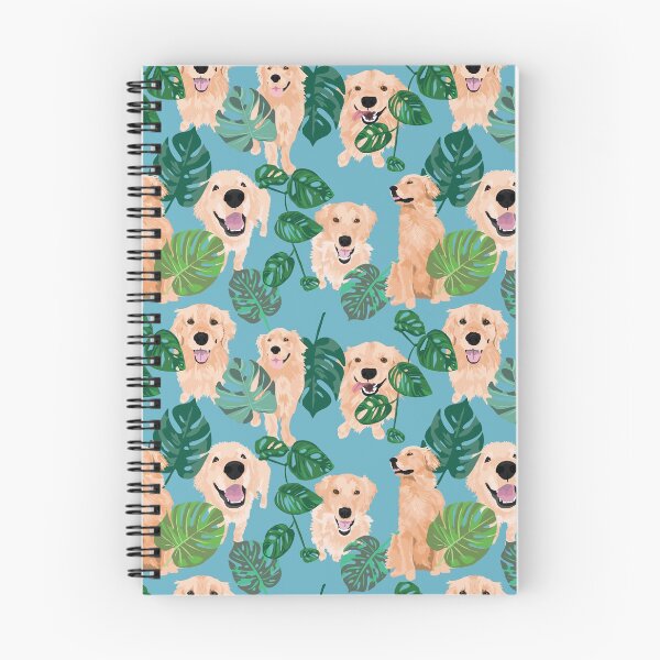 Item preview, Golden Retrievers Tropical designed and sold by ArtofACoonhound.
