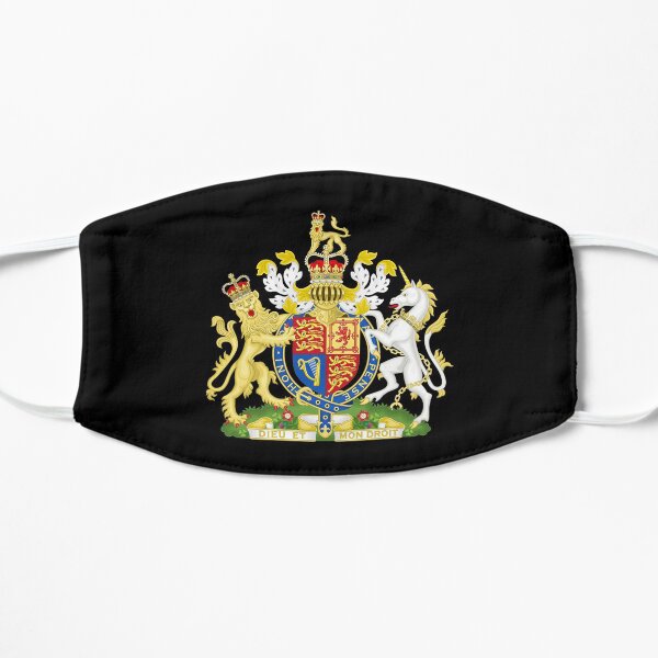 UK royal coat of arms Flat Mask