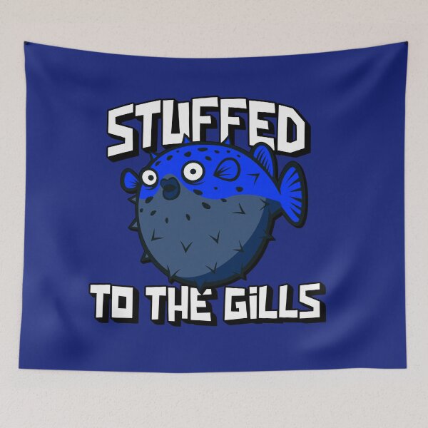 Item preview, Stuffed To The Gills designed and sold by KaveManAquatics.