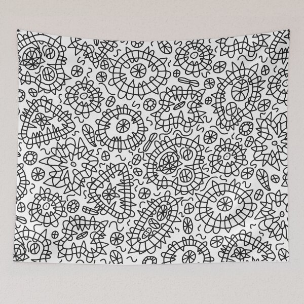 Item preview, Squigly lines designed and sold by naomibroudo.