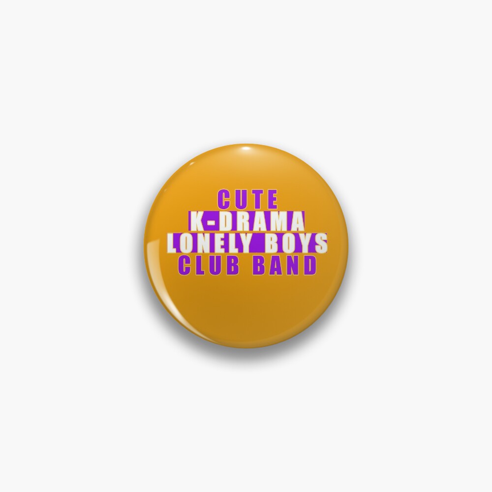Cute k-drama lonely boys club band Pin