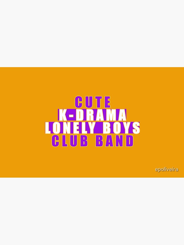 Cute k-drama lonely boys club band by epoliveira