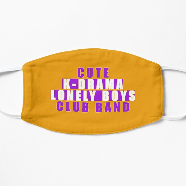 Cute k-drama lonely boys club band Mask