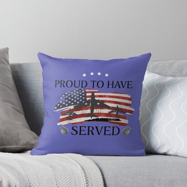 Item preview, Proud To Have Served Veteran Flag color Flight Bomb Graphic Design - Happy July 4th - Best Father Gift Idea - Independence Day  designed and sold by family1ststore.