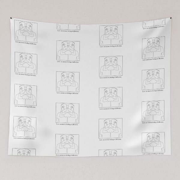 Item preview, Love; two men designed and sold by Catnip Clothing.