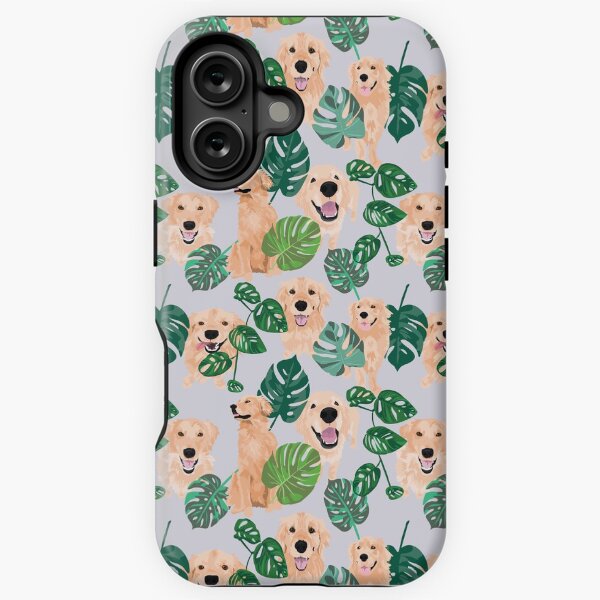 Item preview, Golden Retriever Tropical designed and sold by ArtofACoonhound.