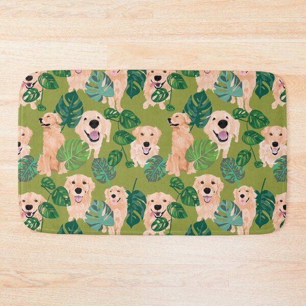 Item preview, Golden Retriever Tropical designed and sold by ArtofACoonhound.