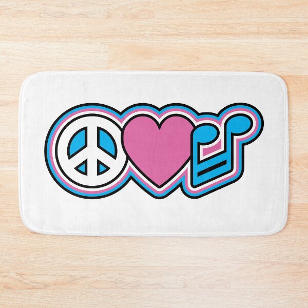Item preview, PEACE LOVE MUSIC Symbols designed and sold by Lisann.