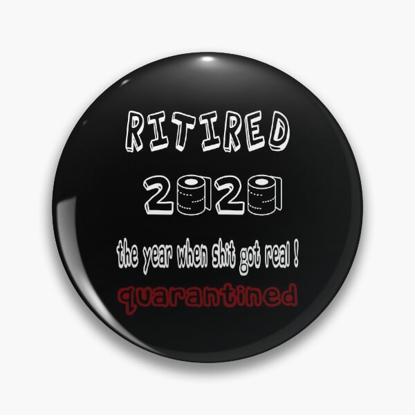 Item preview, Retired 2020 Quarantined Retirement Gift  designed and sold by AnimaLovers.