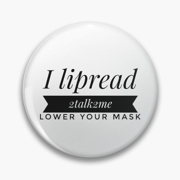 Item preview,  Deaf Awareness in Coronavirus Pandemic  Lipreading Masks designed and sold by Jenny Meehan Art Prints and Patterns  .