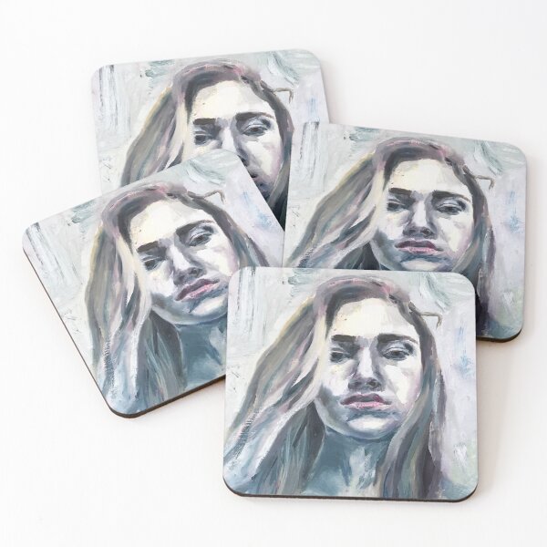Item preview, Oil Painting of Girl designed and sold by rebeccartt.