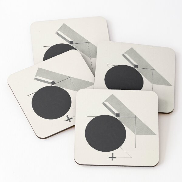 Item preview, El Lissitzky Suprematism Print, 1920s designed and sold by Vintage Wall Art.