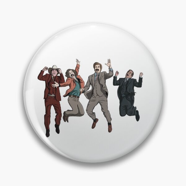 Item preview, Ron Burgundy Anchorman Crew Jumping designed and sold by Triggered76.