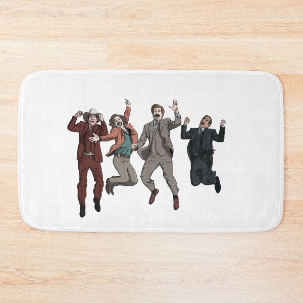 Item preview, Ron Burgundy Anchorman Crew Jumping designed and sold by Triggered76.
