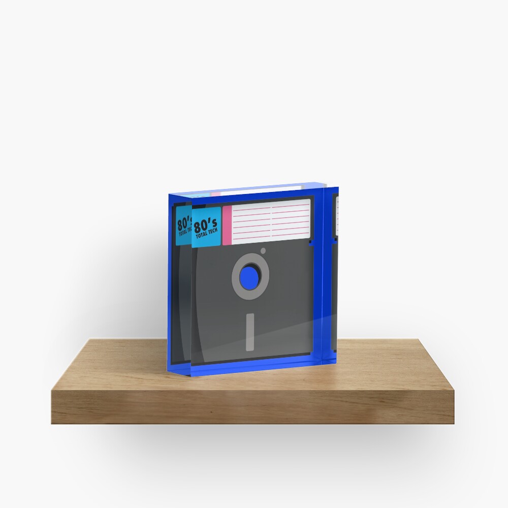 "80s Floppy Disk" Acrylic Block for Sale by utahgraphics Redbubble