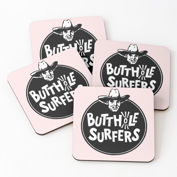 Item preview, Butthole Surfers (pink BG) designed and sold by Thelittlelord.