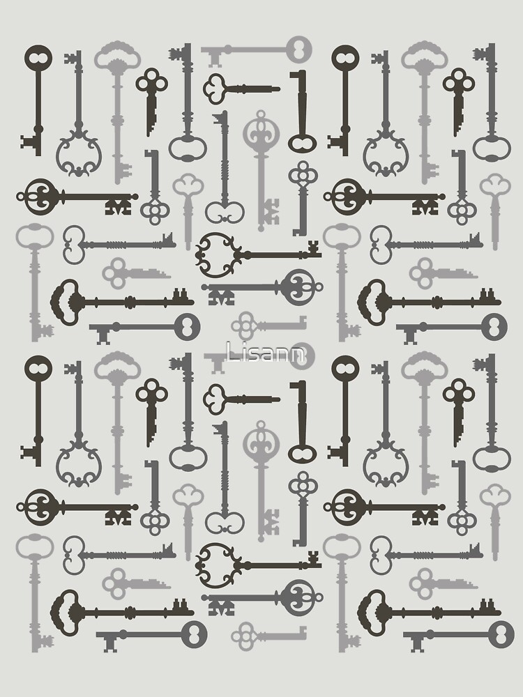 "Skeleton Keys and Locks" Tshirt for Sale by Lisann Redbubble