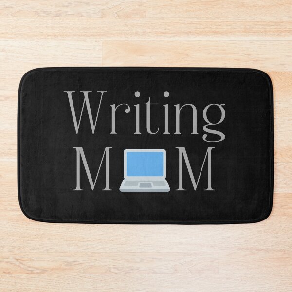 Item preview, Writing Mom t-shirt (with computer) designed and sold by aboutthetshirt.