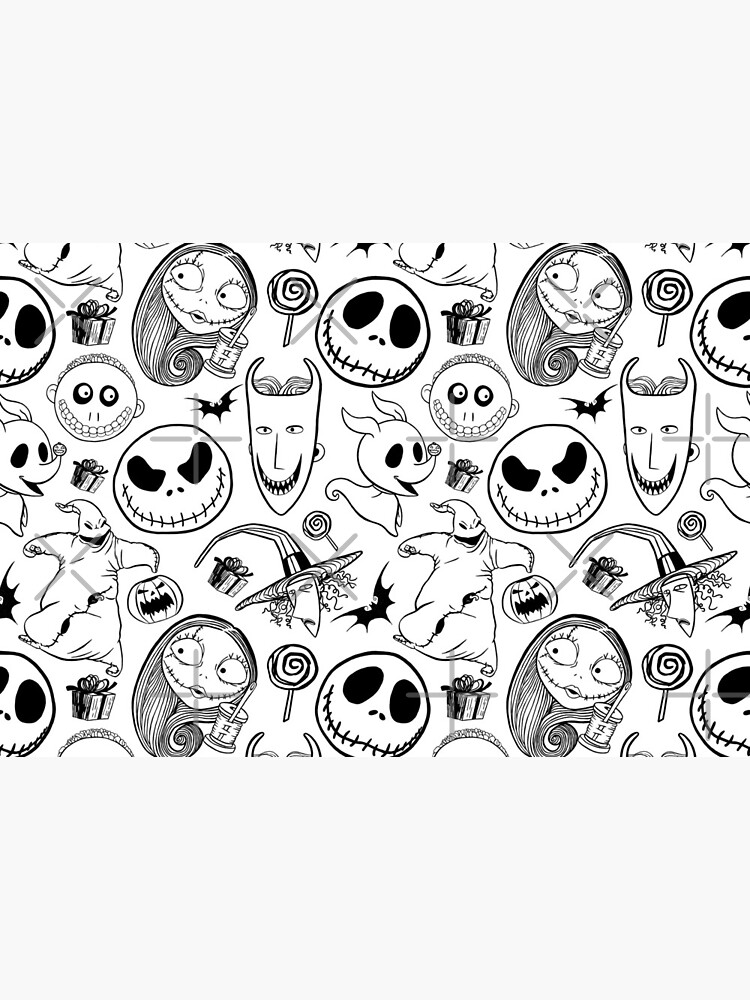 Nightmare before Christmas Pattern by LonelyBunny