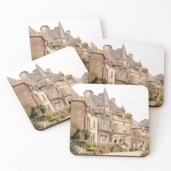 Item preview, Main Street in the Village of Rochefort en Terre - Brittany France designed and sold by Buckwhite.