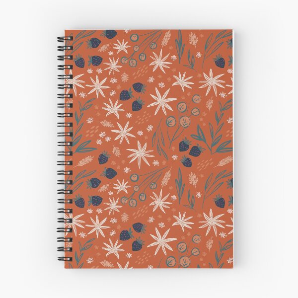 Item preview, Midsummer Day, Orange & Blue Pattern designed and sold by Lindsay Hook.