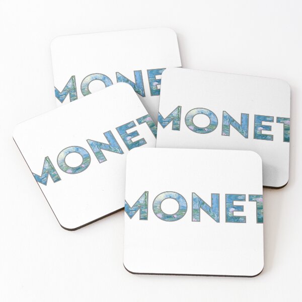Item preview, Monet Nenúfares Letras Mayúsculas Texto designed and sold by chachels.