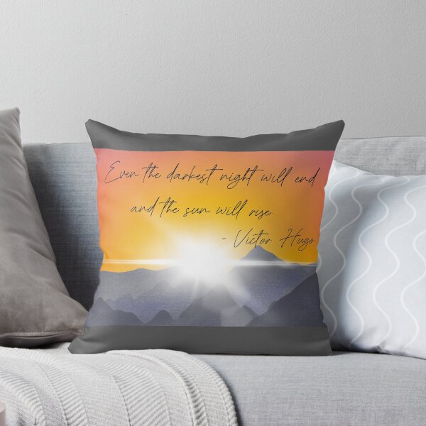 Item preview, The sun will rise - Victor Hugo designed and sold by Pickle-Lily.