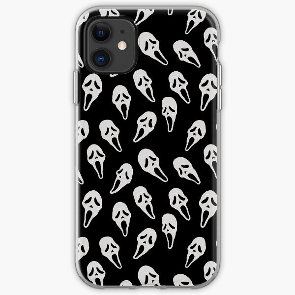 Rain of Ghostface (Black) iPhone Soft Case
