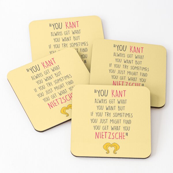 Item preview, Eduvigis, Kant & Nietzsche designed and sold by byebyesally.