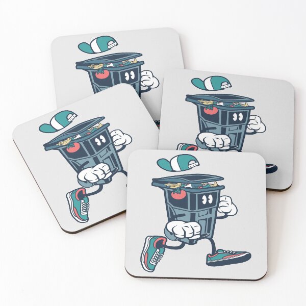 Item preview, Trash can cartoon designed and sold by cartoonbug.