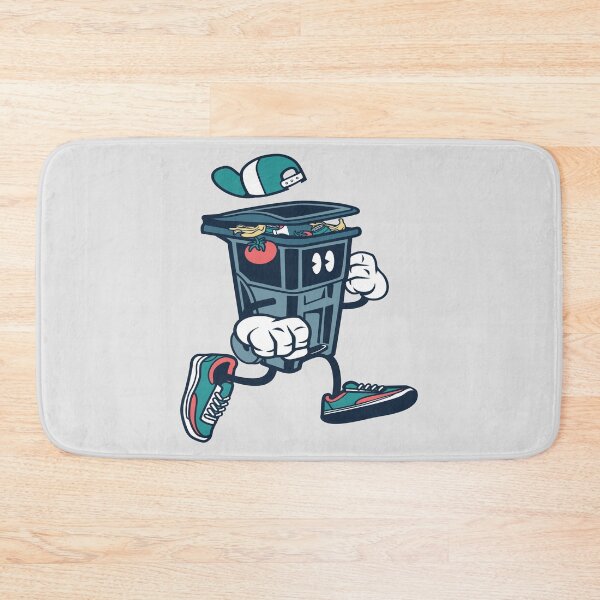 Item preview, Trash can cartoon designed and sold by cartoonbug.