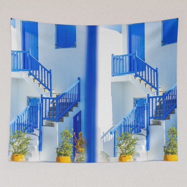 Item preview, Blue stairs Mykonos, Greece designed and sold by Dalyndigital Photography.