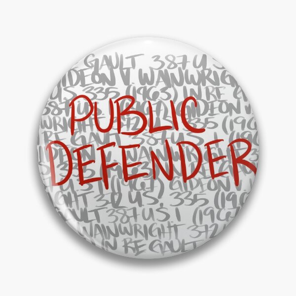 Item preview, Public Defender Gideon Gault Text designed and sold by lawfulchaotic.