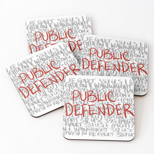 Item preview, Public Defender Gideon Gault Text designed and sold by lawfulchaotic.