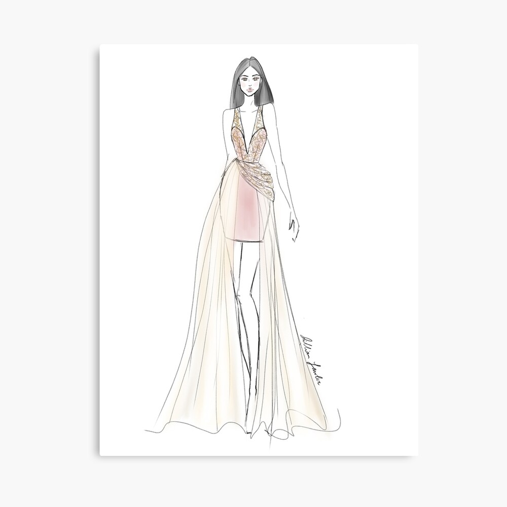 Pin by Koala on Çizim | Dress sketches, Fashion illustration sketches  dresses, Fashion sketches