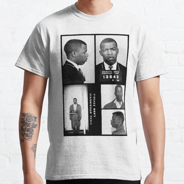 John Lewis American Hero - Halftone Classic T-Shirt