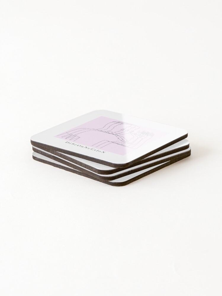 Thumbnail 4 of 5, Coasters (Set of 4), Disconnection designed and sold by cawstringer.