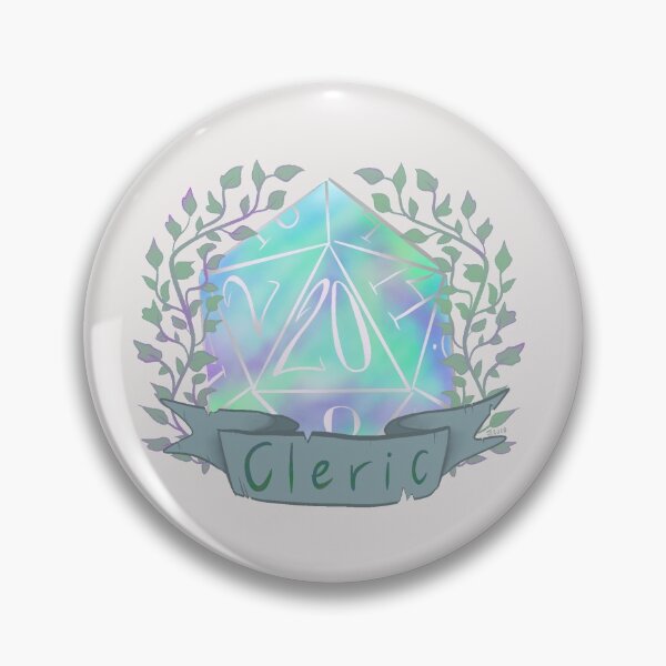 Item preview, Cleric Class D20 designed and sold by DustyPhoenix.