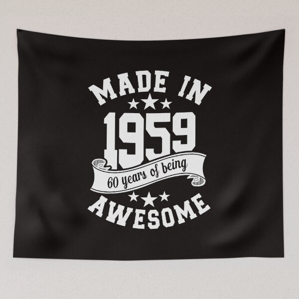 Item preview, Made In 1959 T-Shirt designed and sold by liamoccia.