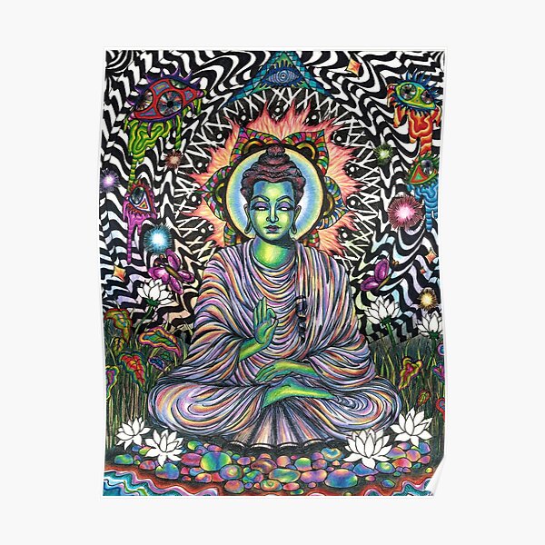 Acid Buddha Poster