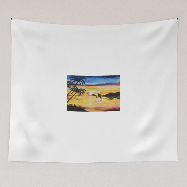 Item preview, Dancing Dolphins designed and sold by AbhisArtWorld.
